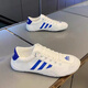 Leinwandschuhe Herren Frühling und Sommer Neue atmungsaktive lässige Schuhe Herren trendige Schuhe Herrenschuhe weiche Sohle Turnschuhe Weiß und Schwarz 41