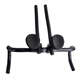 CLCEY bicycle road bike TT triathlon medium and long-distance split handlebar aluminum alloy rest bar equipment split rest handlebar A + black handlebar tape