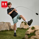 Under Armour (Under Armour) Casual al aire libre Cuello redondo en cuello redondo Corto T de ropa para niños Top 252320305 Negro 170