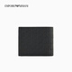 Emporio Armani/Armani buque insignia oficial [regalo] nueva billetera de mano de cuero de vaca para hombres 2025 principios de otoño UC001-Black todo tamaño