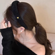 SO SOUL retro love headband for women, high-end face-showing small wide-brimmed hair-pressing headband for going out, stylish and versatile hairpin hair accessory, burgundy 1 piece