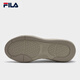FILA 斐乐官方男鞋复古帆布鞋2025夏新款曲奇鞋轻便舒适休闲鞋小白鞋 桦树棕-BI 41