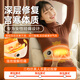 muselove warm uterus belt aunt dysmenorrhea reliever artifact warm abdominal massage device menstruation warm baby giving girlfriend birthday gift [Apricot yellow] relieve dysmenorrhea丨expression of cold 丨massage massage