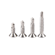 Yonglishang 410 stainless steel cross countersunk head drill tail screws self-tapping self-drilling dovetail nails ST4.2*63 100 pieces 410