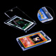 WEIJI MAGNÉTIQUE CARDE BRIQUE DROP COMME CARRIEUR CORIE CORÉANT CORÉANT PETIT CARKE Guka Storage Protection Carte Photo Affichage de la carte dure