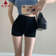 Xia Yuyao small white high waisted slim denim shorts for women in summer slim and versatile straight hot pants for hot girls ins trend white M 95-105