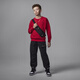 耐克（NIKE）Jordan官方耐克乔丹新年蜕变系列男童大童针织图案上衣IF3740 687健身红 160 (XL)