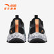 ANTA Children's Sandals Men's Big Children's Shoes 2026 Summer New Product Knob Buckle Mesh Breathable Small Warship Beach Shoes Frame Shoes Slate Gray/Black-3 34