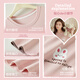 
Catman [100% pure cotton] Women's pajamas for women for summer short-sleeved nightgown thin breathable medium-length style for outdoor wear