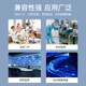 中科光电 光纤终端盒24口24芯光纤配线架 光缆接续盒接线熔纤盒SC单模满配尾纤法兰 机架式 ZK-GXH-24SC-SM