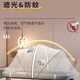 JOT TMM crib movable newborn with diaper table splicing large bed baby shaker multi-function sleep coaxing tool. Diced table + coconut brown pad + mosquito net + universal wheel