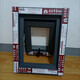 
XMSJ aluminum alloy window upper casement window bathroom bathroom height 695X width 720 cm single glass