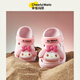 Cheerful Mario baby slippers for children and girls summer baby beach shoes girls fashionable outer wear non-slip children's hole shoes