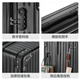 Vandia 26-inch suitcase multi-functional luggage trolley case student large capacity travel code box luggage cup holder white