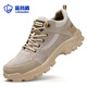 Blue Owl Shield Labour Protection Schuhe Herren bequemer Kleidung-resistenter Stahlbox Anti-Smash Anti-Puncture Isoliert sommerliche Sicherheitschuhe Schutzschuhe Schuhschuhe [bequem und anti-hergestellt] Gummi-Sohle 40 40