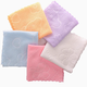 Rags, kitchen dish towels, home absorbent, lint-free, not prone to oil, table cleaning, multi-use small towels, 3 packs, 20cm*20cm, random colors