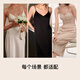 
Uras newly upgraded Yunrou mesh papaya cup breast sticker underwear women's dress wedding photo invisible bra thin style-M