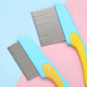 Harukami Murakami Teddy's special comb for dog grooming, tear stain brush, tear stain comb, facial comb, eye excrement cleaning supplies, short tooth facial comb, mouth hair/eye excrement/floating hair