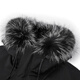 GXG Herrenkleidung Schwarzes schweres Parka Fell 23 neues Produkt Gex11529524 Schwarz S