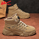 Huili official Martin boots men's shoes for spring new high-top outdoor workwear hiking shoes men's work shoes