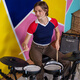 
Roland (Roland) 07KV electronic drum set for adults and children's beginners professional home electronic drum five drum three cymbals + big gift bag