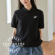 
Nike (NIKE) women's men's T-shirt 2025 summer new sportswear breathable loose comfortable jogging casual short-sleeved polo shirt FN3895-010/classic black size is too large M