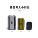 Raft core fishing accessories box multi-functional lure box fishing gear large storage box fish hook box double-layer box lure box large lure box green