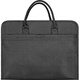 Портативная сумка документа A4 Canvas File Bag Bag Сумка официальная сумка документа сумки на молнии офисная информация Business Information Печать OGO 687 Скрытый синий - без ширины боковой