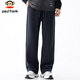 Paul Frank Pants Men's Autumn and Winter Loose Casual Pants Men's Pants Straight Leg Wide Leg Sweatpants Men's Sports Pants Gray XL