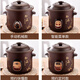 SPOUNR Genuine Subo fully automatic electric stew pot ceramic soup casserole household porridge artifact multi-functional purple casserole 6L black purple clay reservation money regular heat preservation