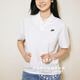 Nike (Nike) großer Frauen-Männer-T-Shirt 2025 Autumn Sportswear atmungsaktives lockeres, komfortable joggende, gelegentliche kurzärmelige Polo-Shirt FN3895-100/Fashion White/Large XL