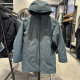 始祖鸟（ARC'TERYX）男款Ralle防风防雨棉服/中长款派克棉服 INSULATED 黑色Black X7371 M