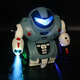 
New electric spray dancing robot 360 rotating music lighting dance robot children's early education puzzle randomly