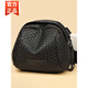 Yookdd new 2024 new large capacity single-shoulder mother shell woven crossbody bag fashionable middle-aged women's bag black single size