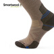 Smartwool New Product Herren-Wanderungs-Richtungsschock-Absorbing-Socken mit Mittelröhrchen Socken Merino Wollsocken Outdoor Socken Sportsocken Wandersocken 2492 Braun Green 880 L (geeignet für Fußgröße 42-45)