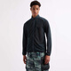 Armani / Armani EA7 Fashion masculine Fashion Casual Simple Cardigan Sweater Veste 7M000084 AF13533 Black UC001 S