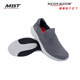 MBT curved bottom thick sole outdoor casual shoes for men and women Correct walking posture Breathable Lightweight MODENA 1479Y-Gray 9 (42.5)