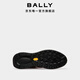 BALLY New Year's gift Outline leather color-blocked men's sports and casual shoes 6306575 black/red 6306575 size too small 40.5