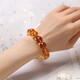 Etkoll Collection Brazilian Citrine Body Bracelet Bracelet for Boy and Girl as a Birthday 520 Valentine's Day Gift 10mm Collection Grade
