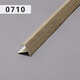 
Stair tread buckle strip edge strip decorative wooden floor edge type closing plastic protection 9926/12mm length 2.7m