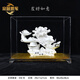 Pékin Famille Sterling Silver Ruyi Ornements, 999 Artisanat Ruyi Déplacement de nouvelles cadeaux de ménage ouvrant des cadeaux de ménage, tout est bonne fortune 1688 grammes
