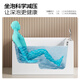 Jomoo Badewanne Heimat Badezimmer Erwachsene Acryl freistehende Badebadbad Bad Bad Bad Bad Dusche Kunst Bad Pool freistehend 1,6 m Massage Zelle yr13116