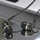 Heavy bass in-ear wired headphones fashionable 3.5mm mobile phone computer MP3 universal