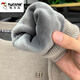 Woodpecker integrated velvet high-end round neck sweater for men's autumn and winter style plus velvet thickened warm base knitted sweater clothes 10749/9906 beige [added velvet thickened] 3XL
