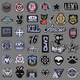 Patch officiel de vente directe patch auto-adhésif Patch pour enfants Vêtements, pantalons, épines, réparation sans rayures Patch de tissu de dessins animés 4 PACKS 3523 ++ Produits