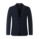 Navigare Italian small sailing men's suit 25 spring new casual commuter single western flat collar suit men's blazer navy blue M