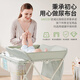 Sweeby Baby Windel Tischmassage und Pflegetisch Neugeborenes Baby Touch Tisch falten Dressing und ordentliches Tidy-Tisch klassische Version 丨 normales Rack + Einschicht-Hang-Beutel + Liftrad