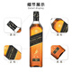 尊尼获加（JOHNNIE WALKER）苏格兰调和威士忌洋酒黑方黑牌12年高地斯佩塞艾雷岛 原瓶进口 尊尼获加黑牌1000ml