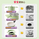 翎喏儿童做饭迷你小厨房真煮套装过家家玩具食品级真做饭生日礼物 粉色防烫304锅+语音电热炉