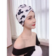 Sanqihu swimming cap for women with long hair, special for not tying the head, cute Japanese face-showing small enlarged head circumference, black trendy fabric, enlarged black cap + earplugs and nose clip set